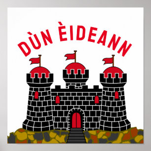 Vlag van Edinburgh - SCOTLAND Poster