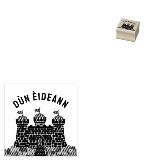 Vlag van Edinburgh - SCOTLAND Rubberstempel (Gestempeld)