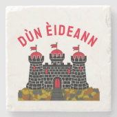 Vlag van Edinburgh - SCOTLAND Stenen Onderzetter (Voorkant)