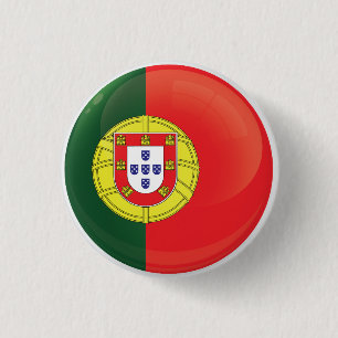 vlag van een rondpictogram voor Portugal Ronde Button 3,2 Cm