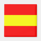 vlag van een zeemijlmerk van het zeemijlnummer magneet (Voorkant)