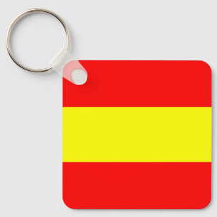 vlag van een zeemijlmerk van het zeemijlnummer sleutelhanger