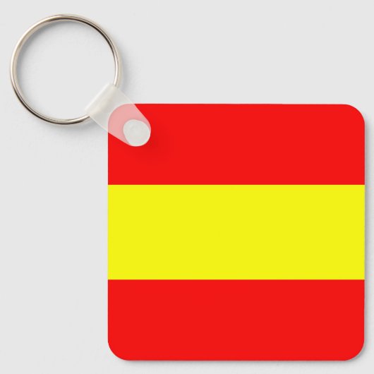 vlag van een zeemijlmerk van het zeemijlnummer sleutelhanger (Voorkant)