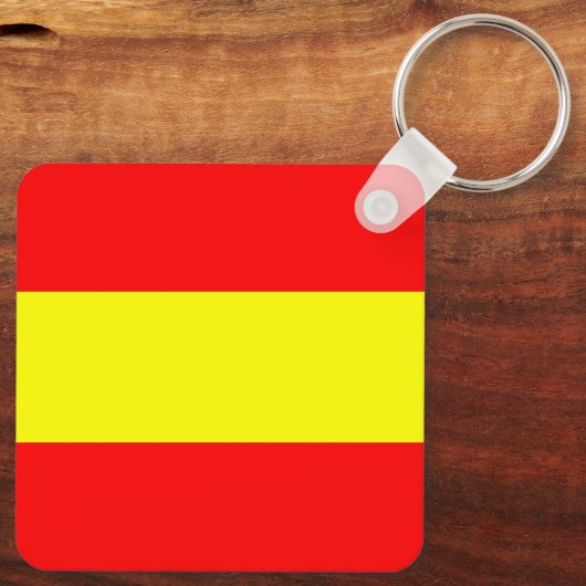 vlag van een zeemijlmerk van het zeemijlnummer sleutelhanger (Achterkant)