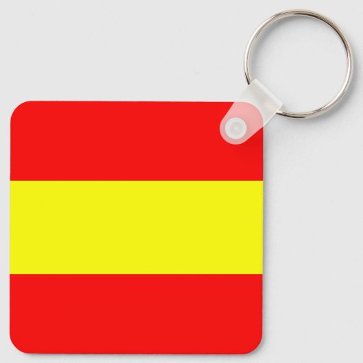 vlag van een zeemijlmerk van het zeemijlnummer sleutelhanger (Achterkant)