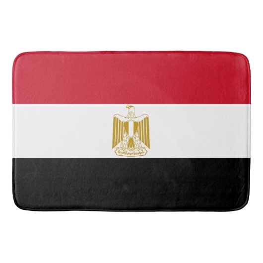 Vlag van Egypte Badmat (Voorkant)