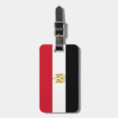 Vlag van Egypte Bagagelabel (Voorkant verticaal)