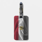 Vlag van Egypte Bagagelabel (Achterkant verticaal)