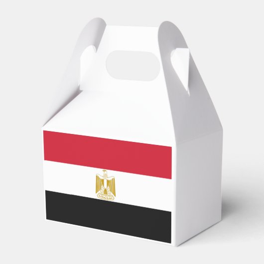 Vlag van Egypte Bedankdoosjes (Achterkant)