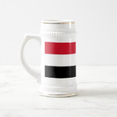 Vlag van Egypte Bierpul (Links)