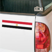 Vlag van Egypte Bumpersticker (Op Truck)
