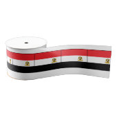Vlag van Egypte Eagle Red Black White Grosgrain Lint (Spoel)