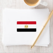 Vlag van Egypte Etiket (Insitu)