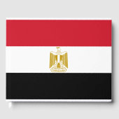 Vlag van Egypte Gastenboek (Voorkant)
