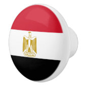 Vlag van Egypte Keramische Knop (Rechts)