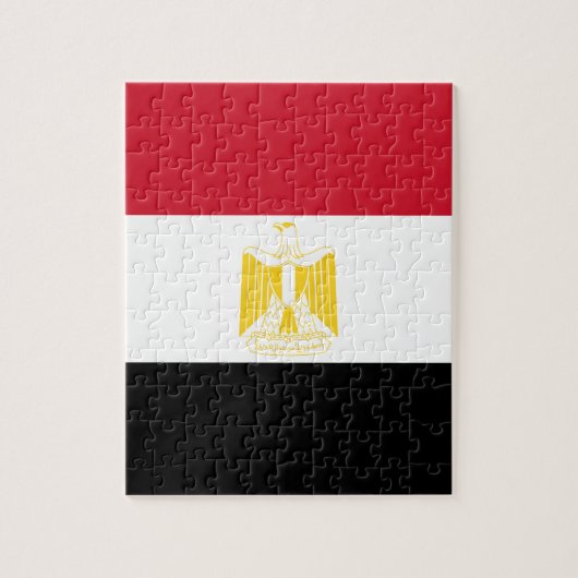 Vlag van Egypte Legpuzzel (Verticaal)