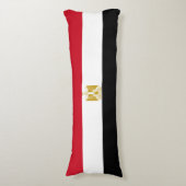 Vlag van Egypte Lichaamskussen (Voorkant Verticaal)