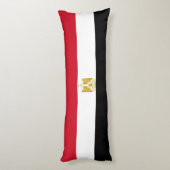 Vlag van Egypte Lichaamskussen (Achterkant (Verticaal))