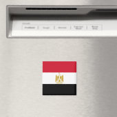 Vlag van Egypte Magneet (Insitu (Vaatwasser))