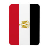 Vlag van Egypte Magneet (Verticaal)