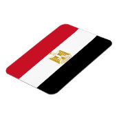 Vlag van Egypte Magneet (Linkerzijde)