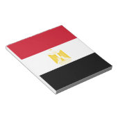 Vlag van Egypte Notitieblok (Schuin)