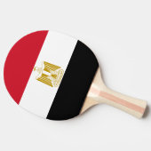 Vlag van Egypte Ping Pong Paddle Tafeltennisbatje (Zijkant)