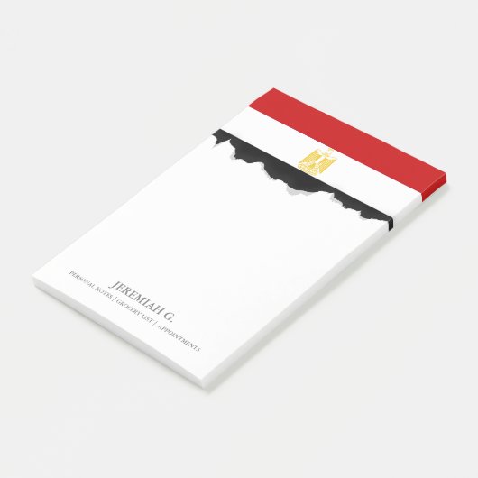 Vlag van Egypte Post-it® Notes (Schuin)