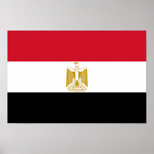 Vlag van Egypte Poster