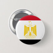 Vlag van Egypte Ronde Button 5,7 Cm (Voorkant /achterkant)