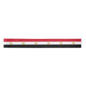 Vlag van Egypte Satijnen Lint (Voorkant)