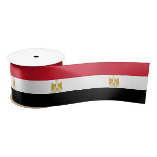 Vlag van Egypte Satijnen Lint