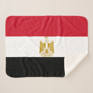 Vlag van Egypte Sherpa Deken