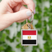 Vlag van Egypte Sleutelhanger (Hand)