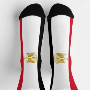 Vlag van Egypte Sokken