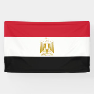 Vlag van Egypte Spandoek