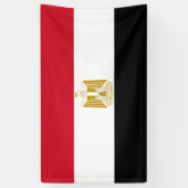 Vlag van Egypte Spandoek (Verticaal)