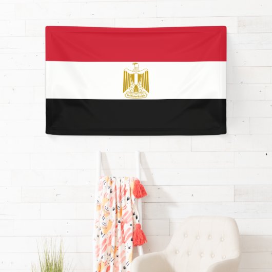 Vlag van Egypte Spandoek (Insitu)