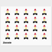 Vlag van Egypte Ster Sticker (Vel)