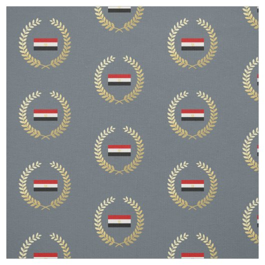 Vlag van Egypte Stof (Swatch)
