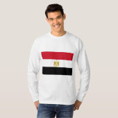 Vlag van Egypte T-shirt (Voorkant volledig)