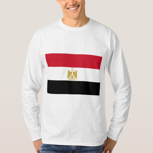 Vlag van Egypte T-shirt (Voorkant)