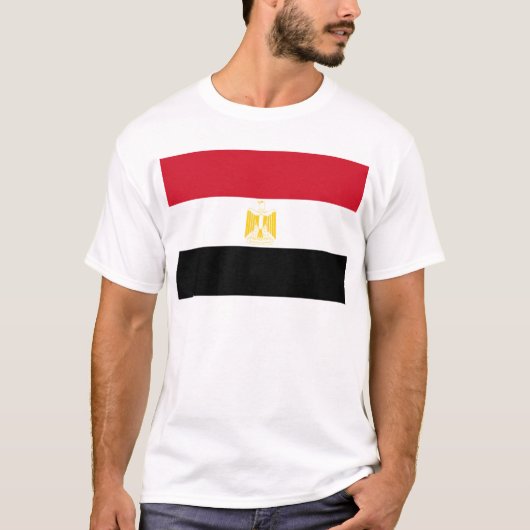 Vlag van Egypte T-shirt (Voorkant)