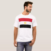 Vlag van Egypte T-shirt (Voorkant volledig)