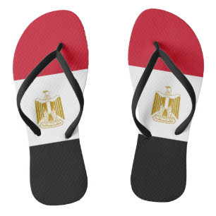Vlag van Egypte Teenslippers