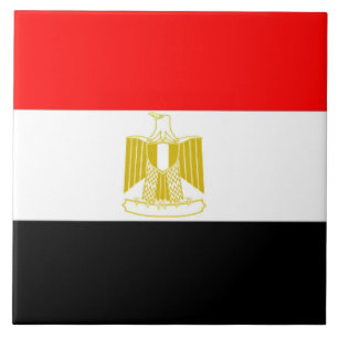 Vlag van Egypte Tegeltje