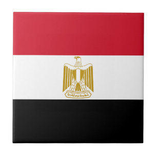 Vlag van Egypte Tegeltje