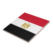Vlag van Egypte Tegeltje (Zijkant)