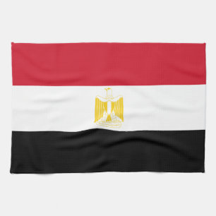 Vlag van Egypte Theedoek