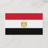 Vlag van Egyptische Visitekaartjes (Achterkant)